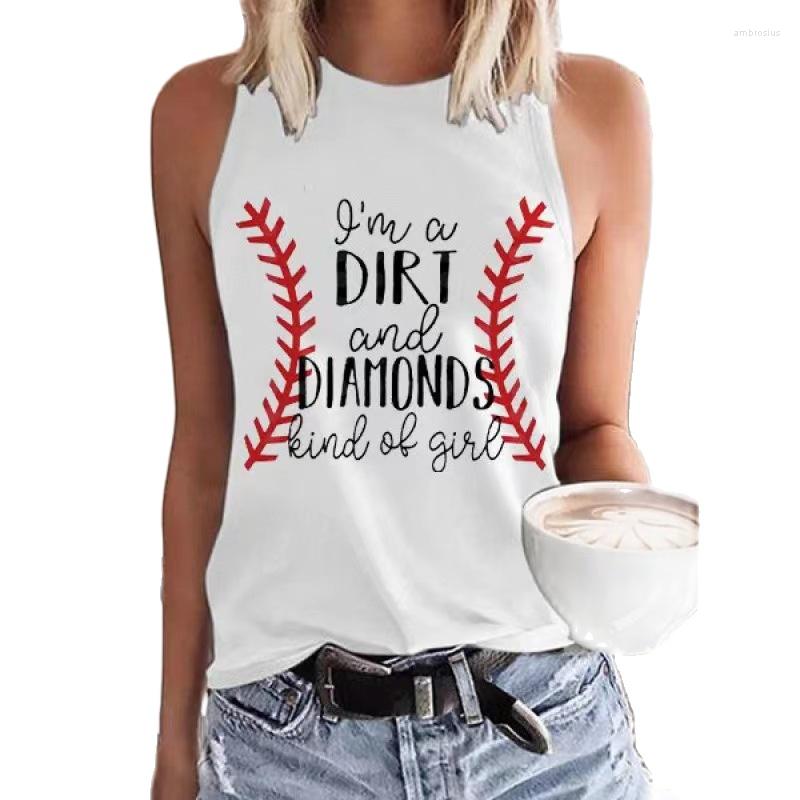 

Women' Tanks Letter Print White Tank Tops Women Summer O-neck Sleeveless Casual Tee Shirt Harajuku Vest Female Streetwear Plus Size, 15