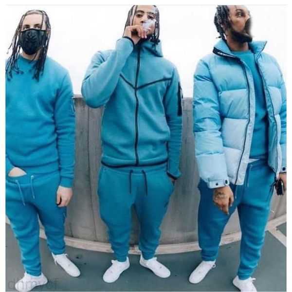 

Men' Tracksuits 2022 Men' Sports Suit Cotton Brand Tech Fleece Good Quality Hoodie Male Training Wear Sweatshirt Set Sweatpants. L221122 9G9N, Royal blue