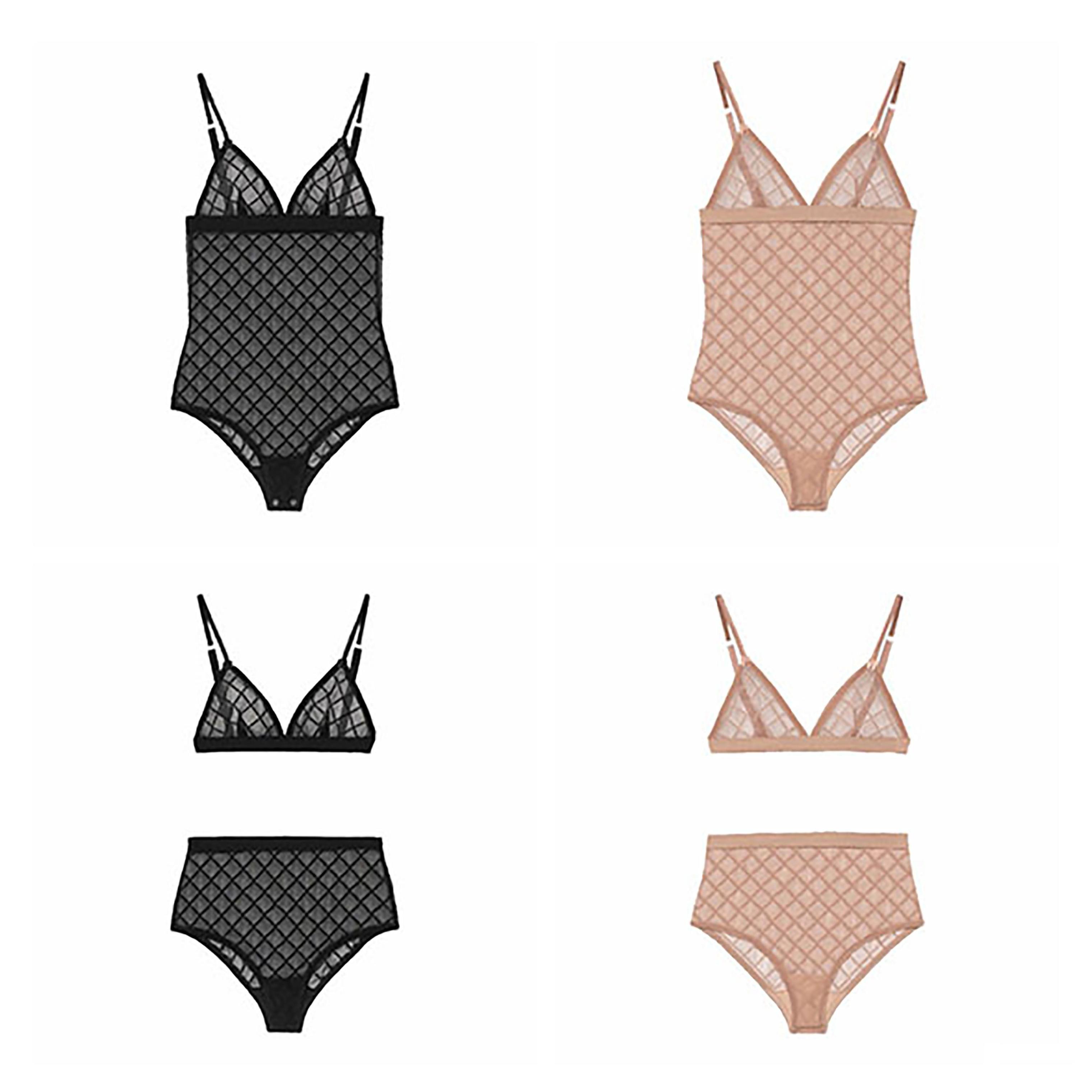 

Bustiers Corsets Letters Tle Lingerie Bodysuit Lace Embroidered Womens Underwear Vintage Bra Briefs Set Thin Breathable Bodysuits Dhjrm, #661 pink bra set