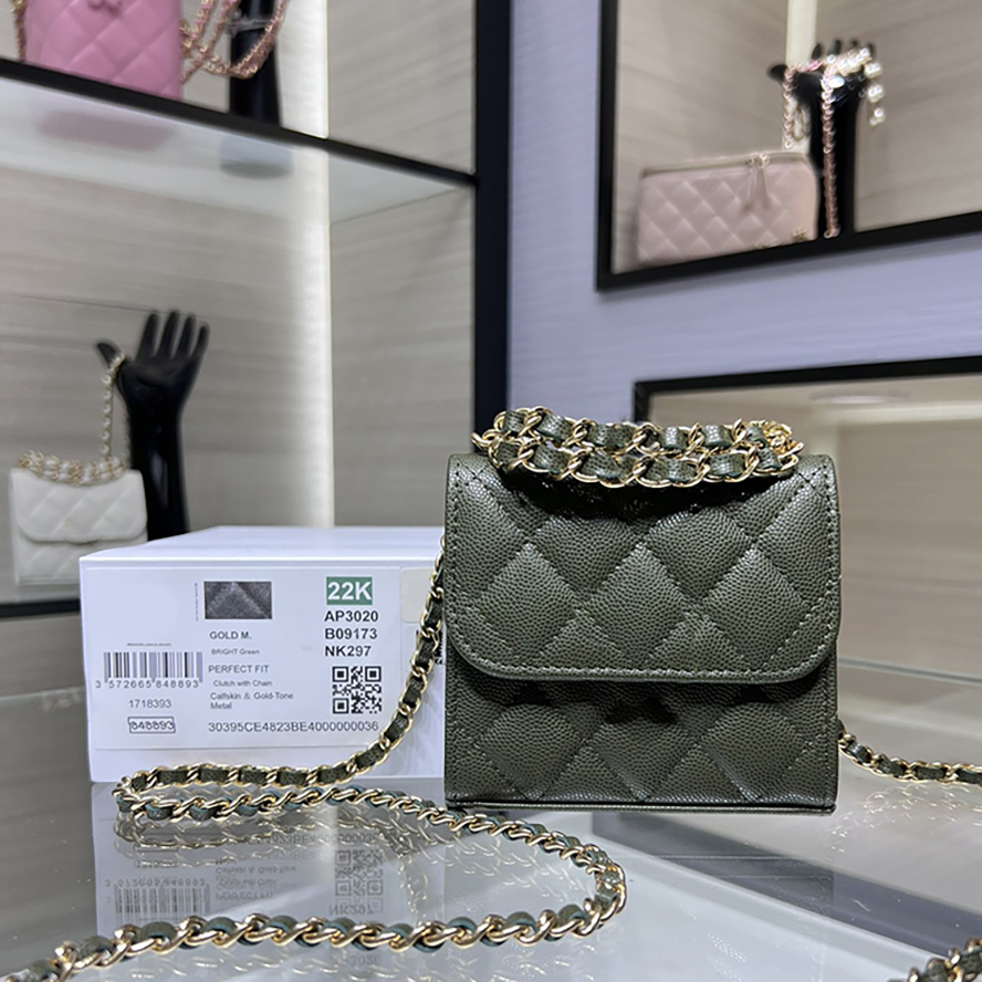 

Top-level Replication Designer Flap Bag 11CM Caviar Shoulder Handbags With Box CH149