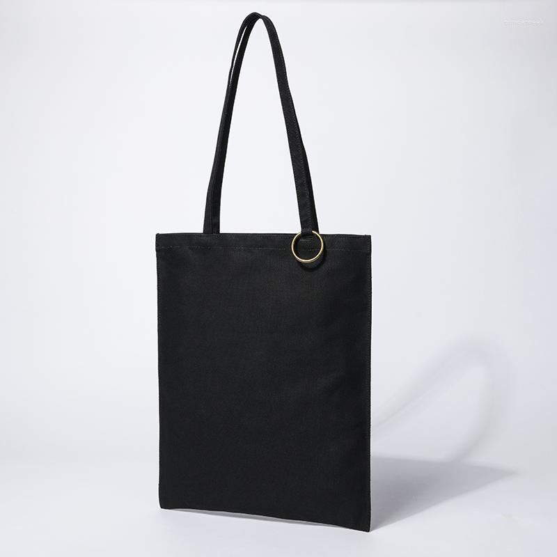 

Evening Bags Canvas Bag Female Ins Simple Cloth Korean Version Of Japanese Art Student Large Capacity Hand Shoulder, Beige