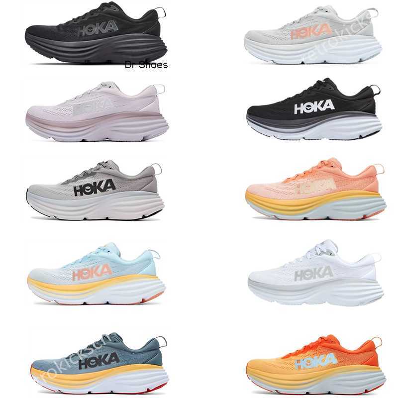 

TOP HOKA ONE Bondi 8 Running Shoe local boots online store training Sneakers Accepted lifestyle Shock absorption highway Designer Women Men, #03 grey size:36-45