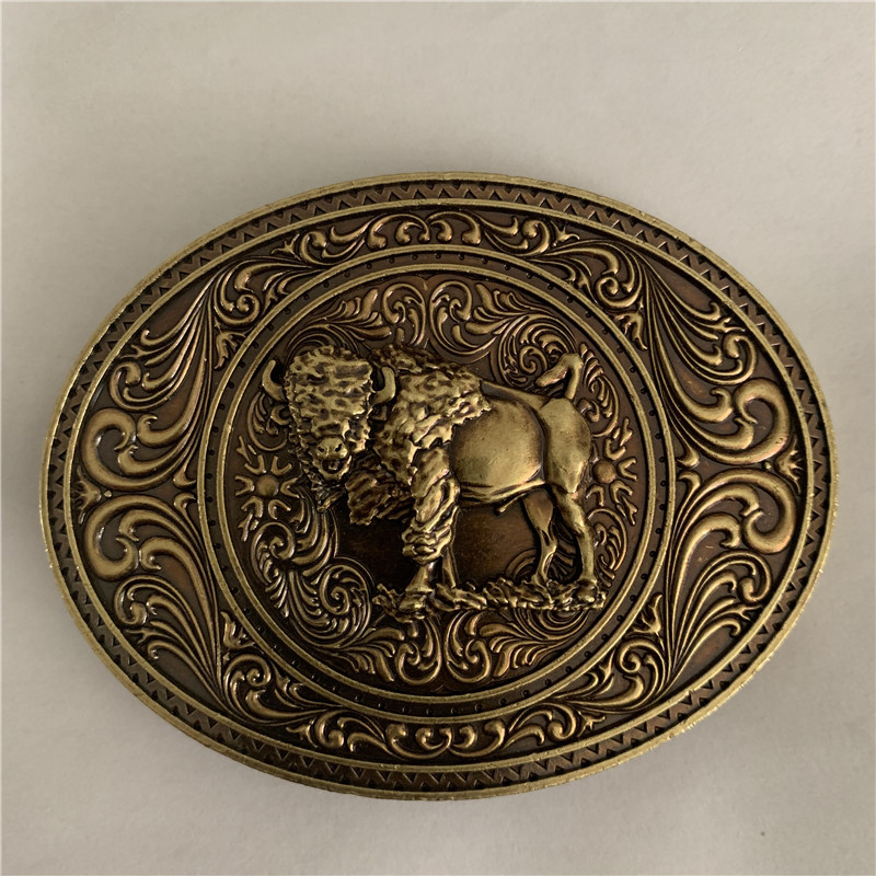 

Western Bull Animal Cowboy Belt Buckles For Fashion Men Belts Accessories