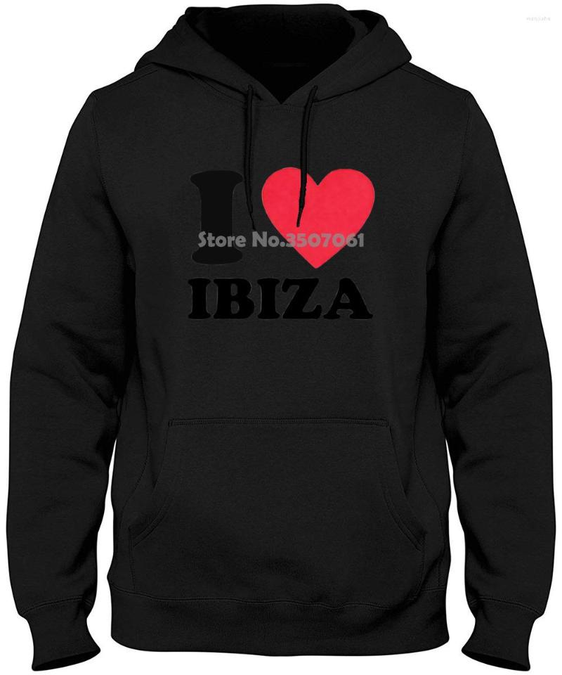 

Men's Hoodies I Love Heart Ibiza Holiday Men Print Cotton Short Sleeve Long & Sweatshirts, Women pink