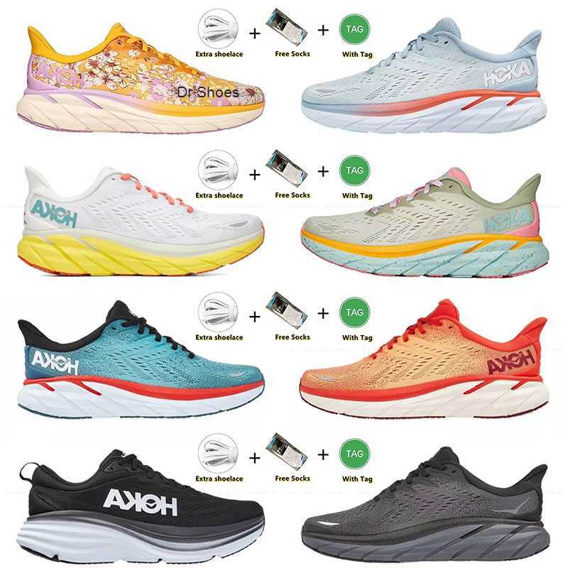

Atheltic Outdoor Sports Running Shoes Hoka Bondi 8 Carbon x2 Dark Shadow Fiesta Shell Coral Peach Champagne White Men Women Diva Blue Citru, C16