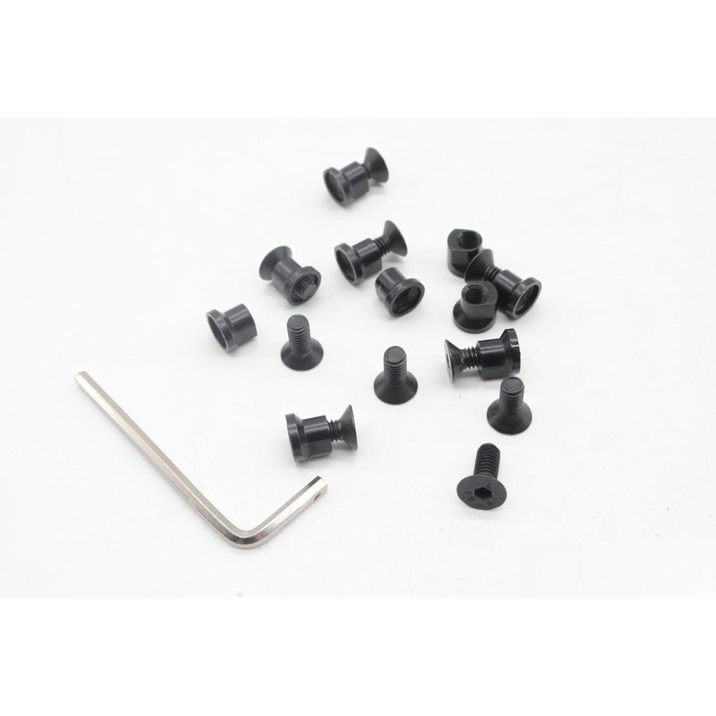 

Others Tactical Accessories Key Mod Rail 10 Pairs Screw And Nut With Allen Drop Delivery Gear Dhhn4, Black