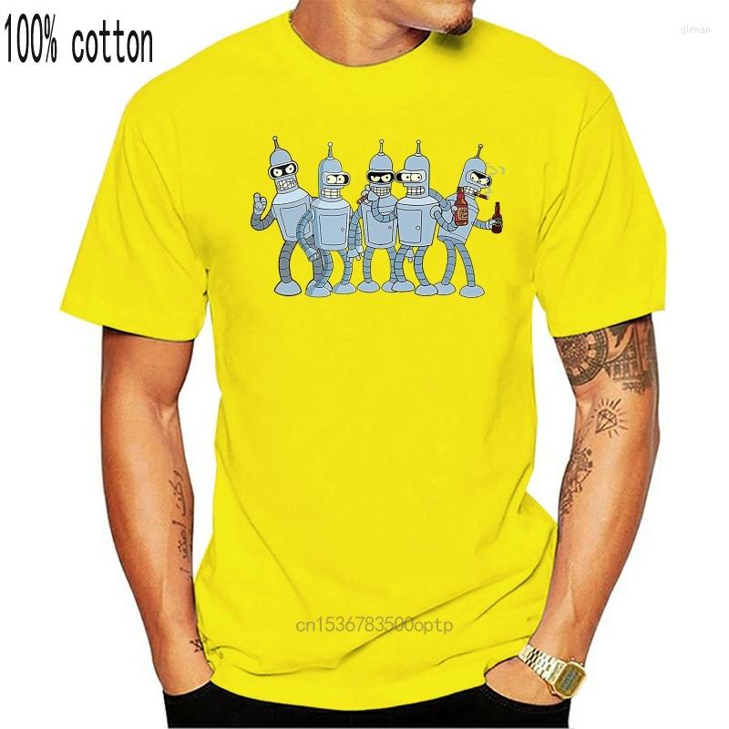 

Men's T Shirts Funny BENDER SHIRT CHARACTER FROM Fashion T-shirt, White