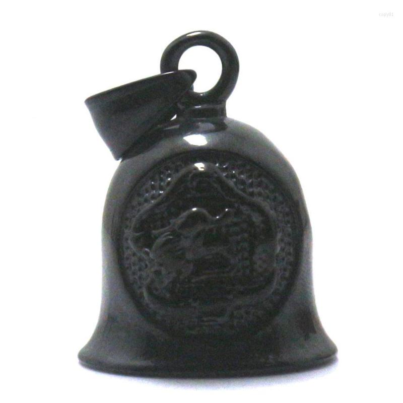 

Pendant Necklaces Mens Boy 316L Stainless Steel Cool Pirate Jingle Bell Gift Friend