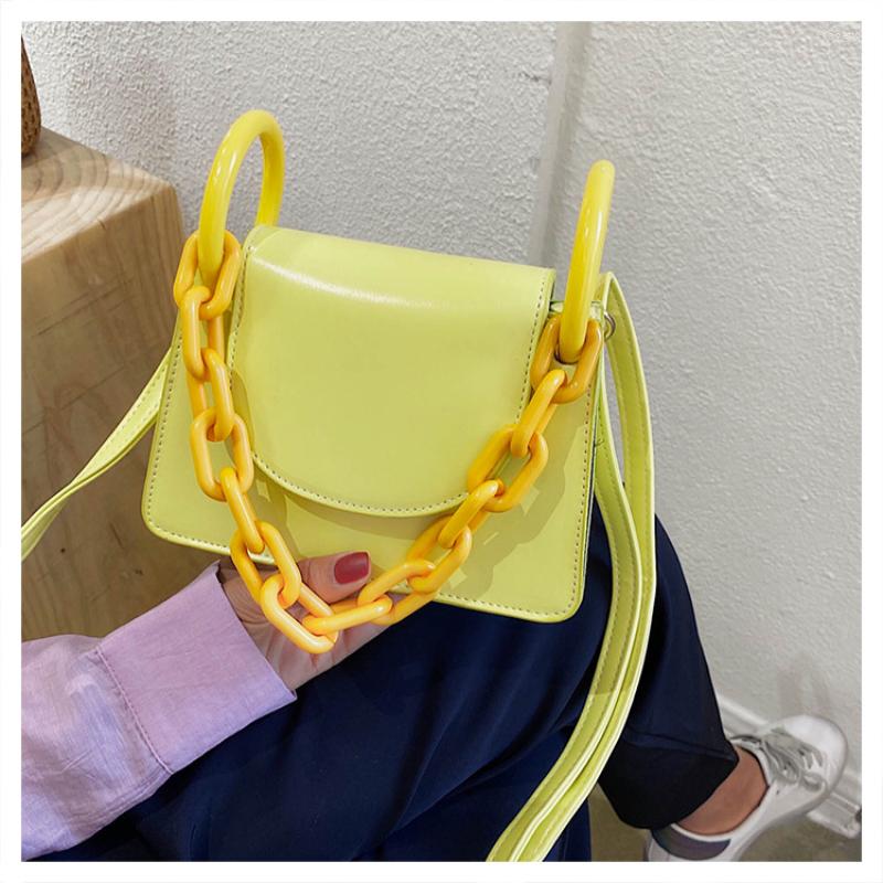 

Shoulder Bags Elegant Bag Women's Trend Fashion Cross-body Chain Versatile Portable Women, Light green