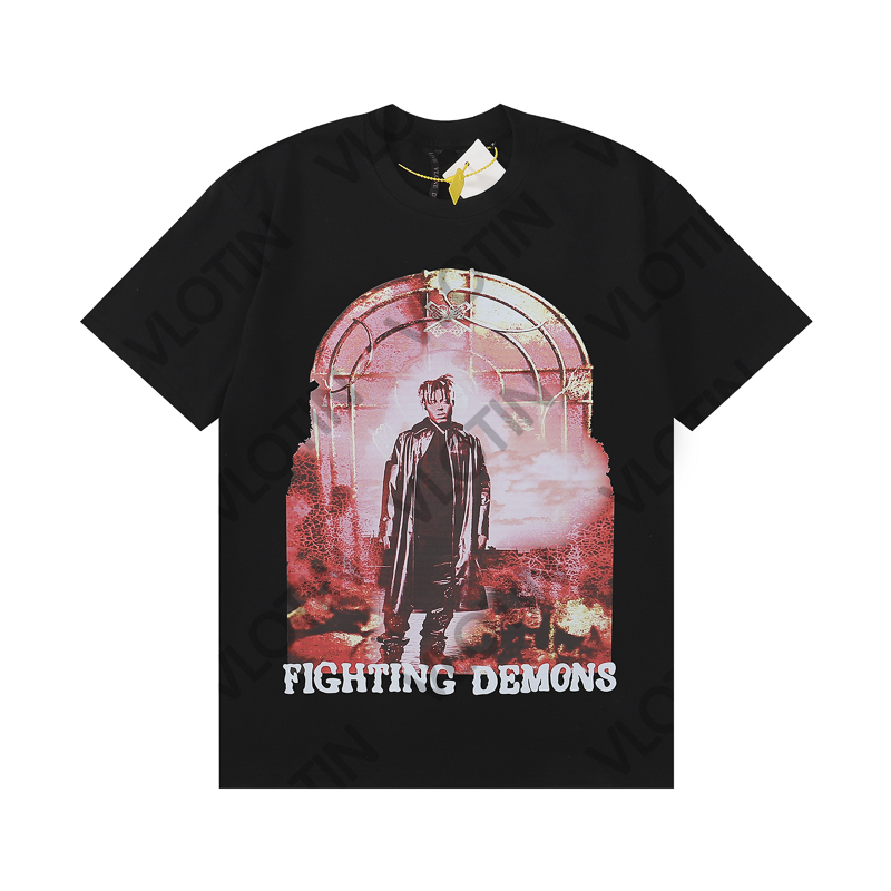 

2023 Designer Large Big Reflective V Friends Men Women t shirts Casual Smoke Angel Loose Lovers luxury high quality Short vlo Sleeve nes luxury shirt, The same as original
