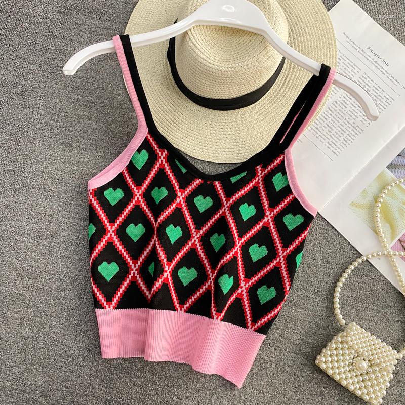 

Women's Tanks Color Patchwork Knit Autumn Woman Dress Spaghetti Strap Backless Casual Club Dresses For Women Sleeveless Pullover Vestidos, Pink