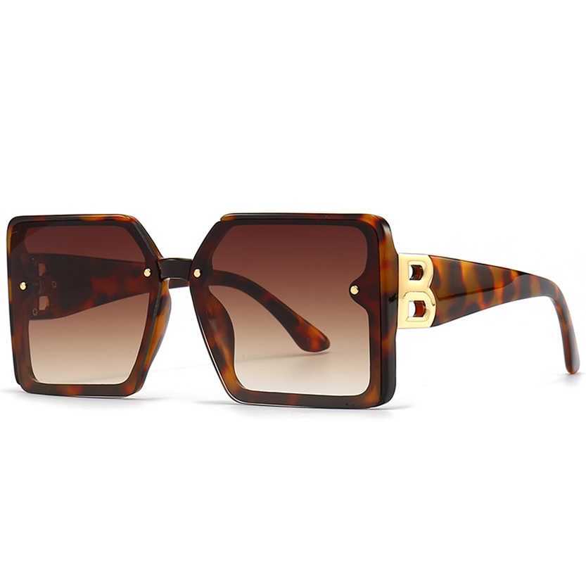 

Sunglasses 2023 new 4284 fashion women's square large frame ins style popular sunglasses