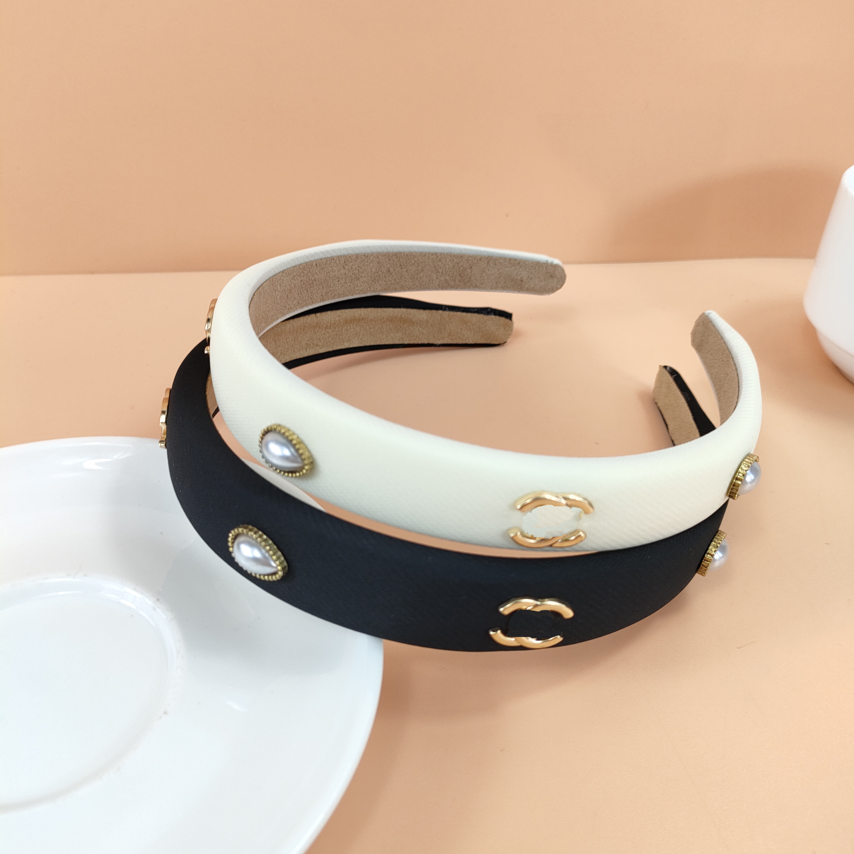 

Classical Luxury Designer C-Letter Headbands Sponge Noble Hair bands For Women Girl Brand Elastic Headband Casual Fashion Head Wrap High Quality