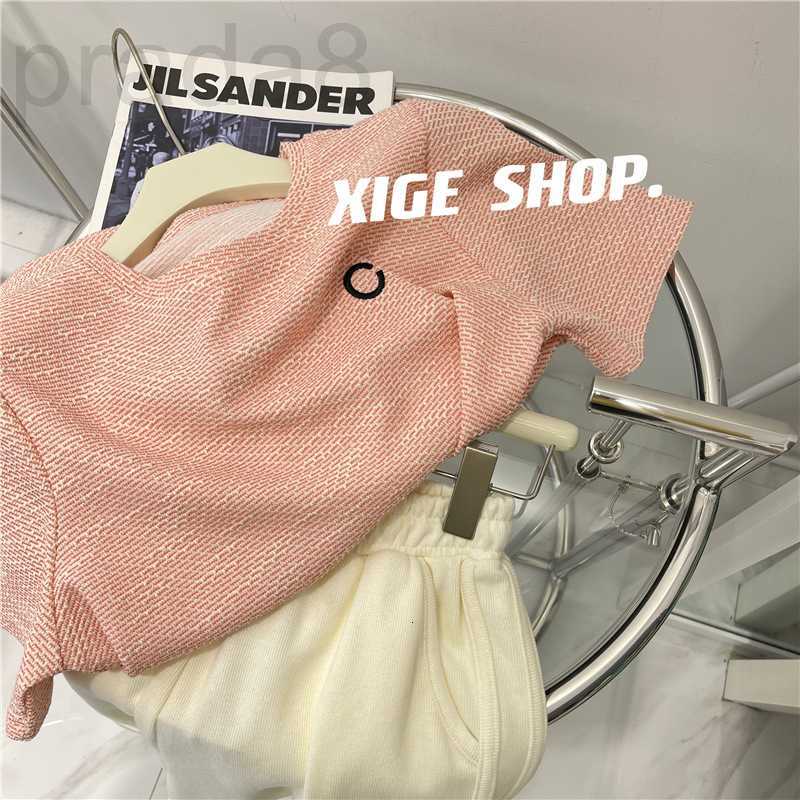 

Men's T-Shirts designer Small Fragrant Letter Embroidery T-shirt Women's Summer 2022 New Fashion Versatile Loose Fabric Crew Neck Top 5K8P, Green