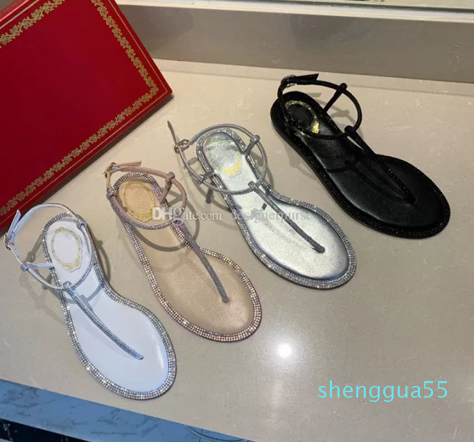 

Summer classic sandals Bow Flat shoes women designer sandals 2020 fashion luxury designer flip flops women sandal with pearls, Black