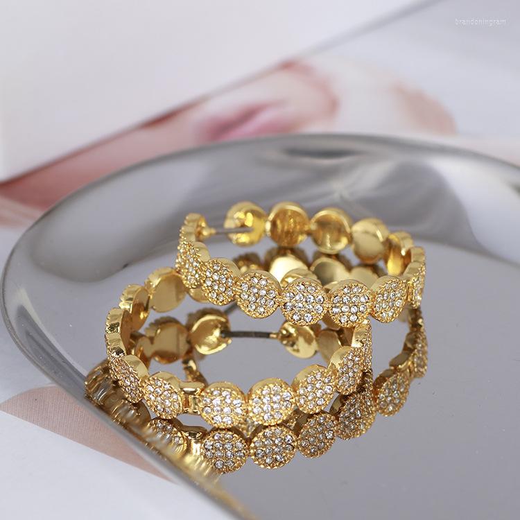

Hoop Earrings Trendy Simple Geometric Circle