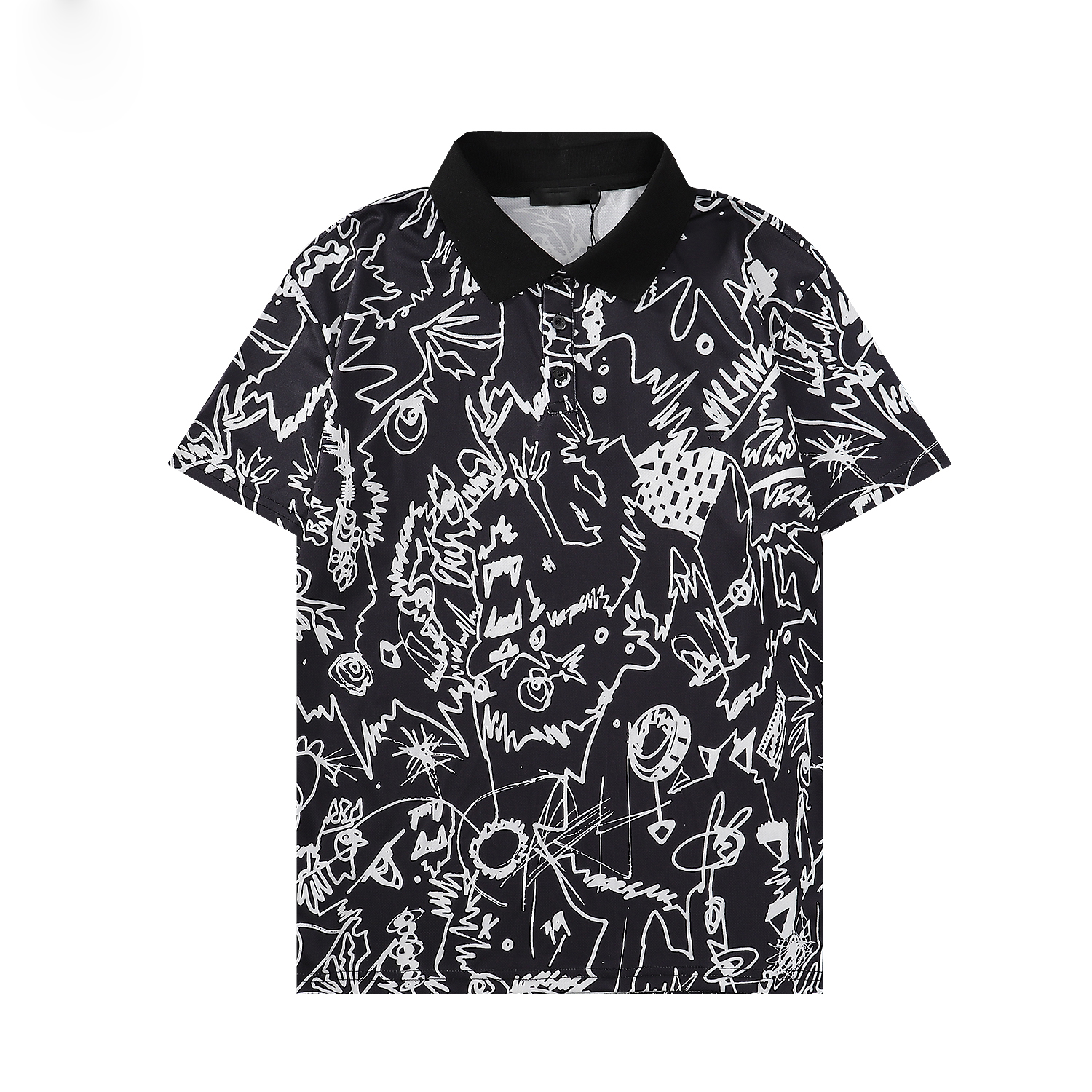 

luxury brand mens designer polo T shirt summer fashion breathable short-sleeved lapel casual topM-3XL#1