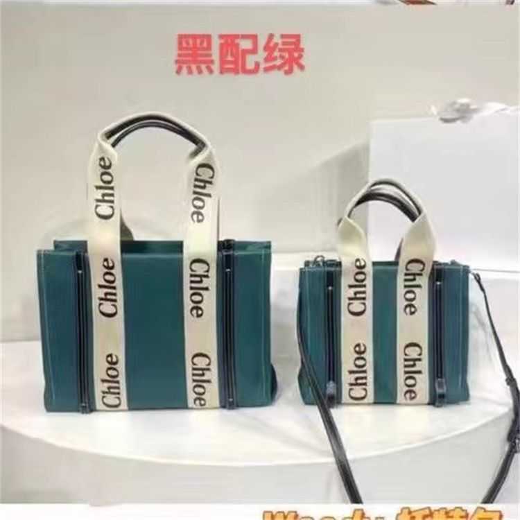 

woody Designer Tote Bag Ins Super Fire 2023 Large Capacity Net Red Advanced New Letter Canvas Portable Shoulder Female X488