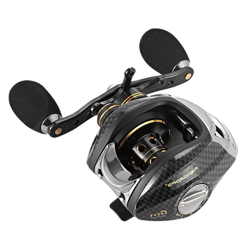 

Baitcasting Reels Fishing Reel 6.3:1 One Way Clutch Saltwater Ocean High Speed Low Profile
