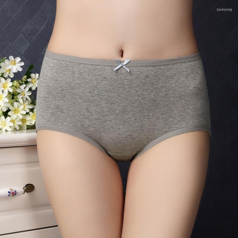 

Women's Panties Women Boxers Underpants Summer Lace Mid-Rise Breeches Lycra Cotton Large Size, Black