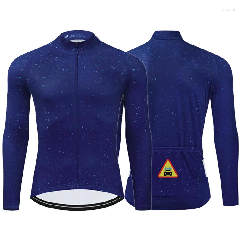 

Racing Jackets Pro Long Sleeve Jersey Road Bike Clothes Cycling Jacket MTB Top Downhill Coat Sports Wear Shirt Quality Sweater Cooling