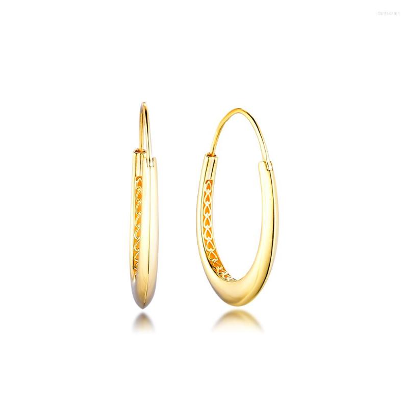 

Hoop Earrings Shine Exotic 2023 Body Aesthetic Original 925 Sterling Silver Women Jewelry Fashion Party Girls Circle