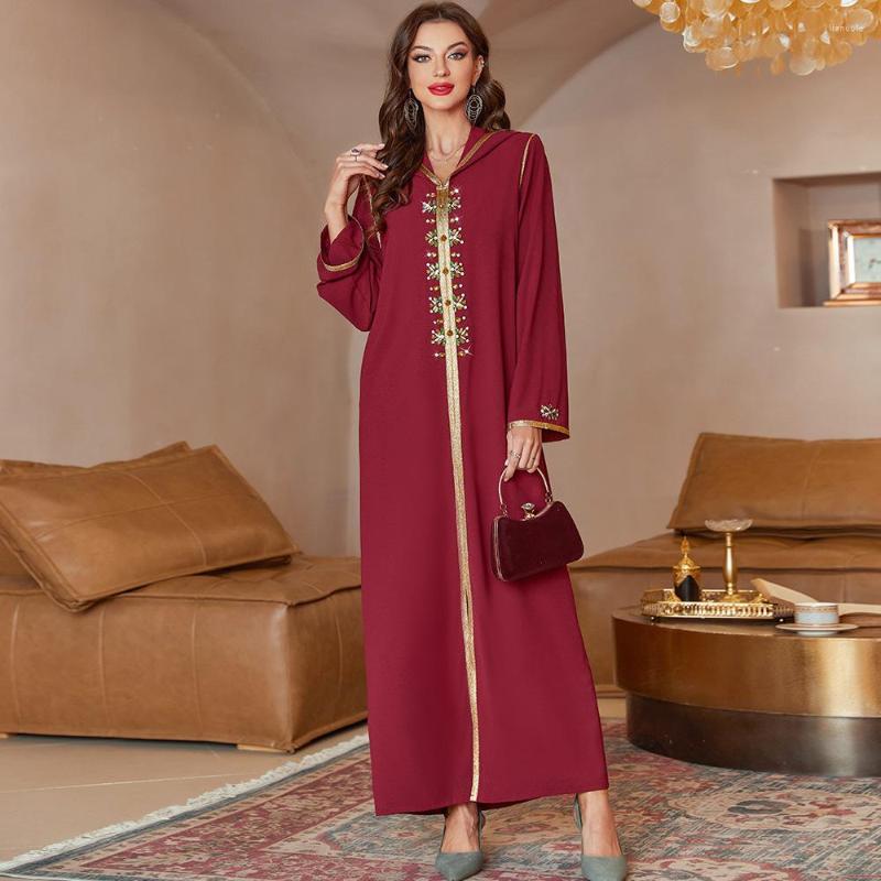 

Ethnic Clothing Ramadan Dress Dubai Abaya Femme Musulman Long Modest Islam Turkey African Dresses For Women Moroccan Caftan Evening Kaftan