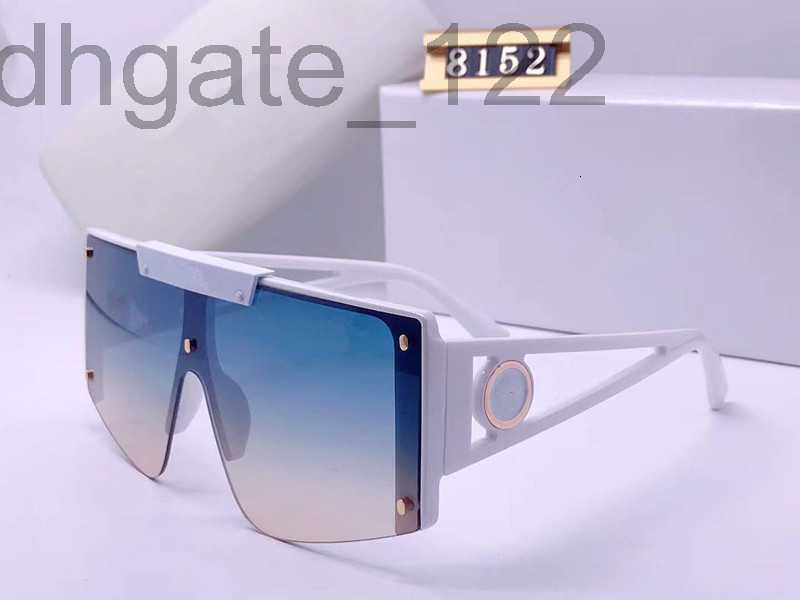 

designer New Fashion Luxury women Brand Designer Sunglasses mens Oversized Square Gradient Lens Vintage With box 75QK