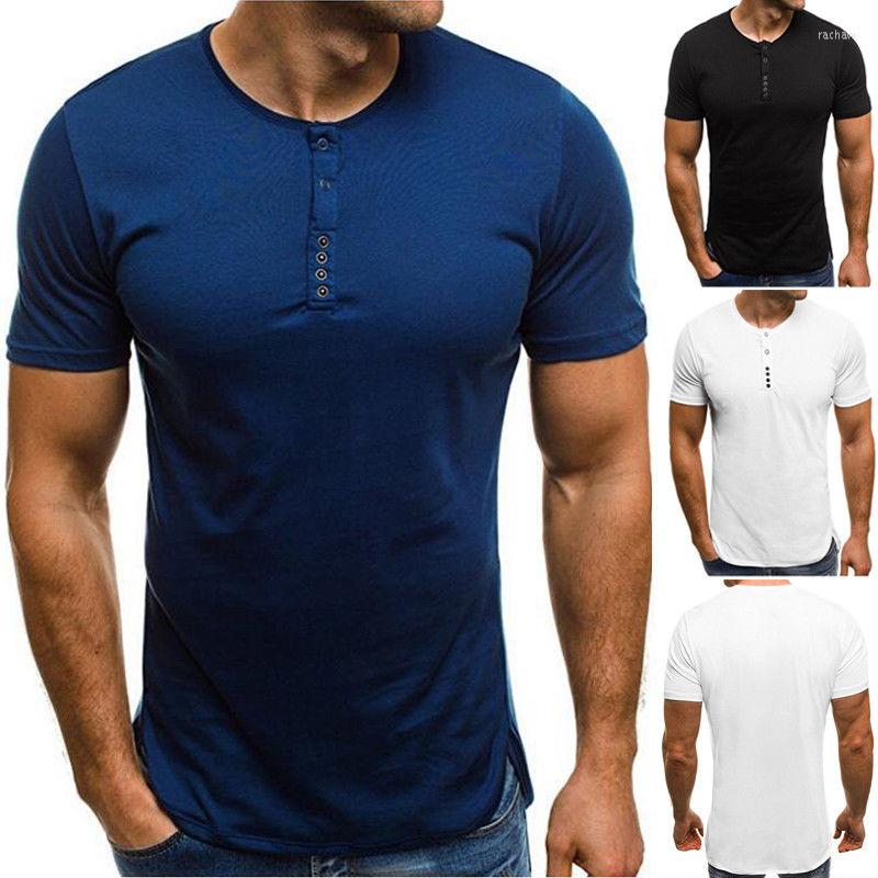 

Men's T Shirts 2023 Shirt Men Brand Crew Neck Summer Casual Solid Color Short Sleeve Slim Fit Cotton Tee, Black