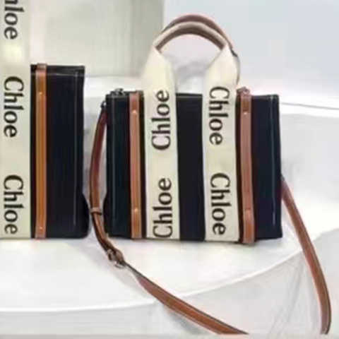 

woody Designer Tote Bag 2023 New High-quality Single-shoulder Canvas Small Design Portable Large Female Capacity HJAM