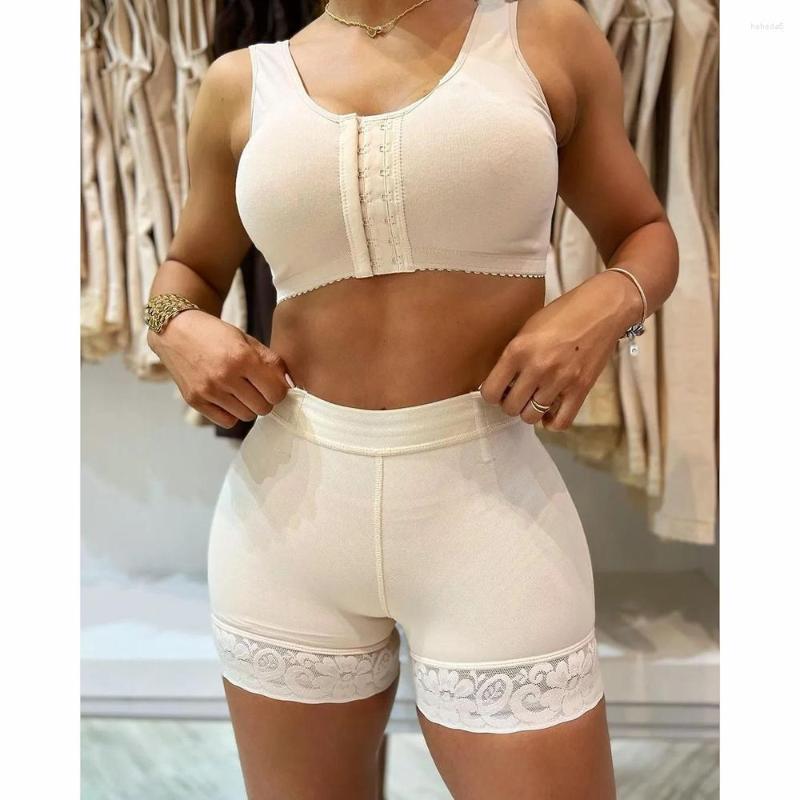 

Women' Shapers Fajas Colombianas Post Compression Waist Trainer Women Underwear Sexy Panties Skims Slimming Sheath BuLifter Control, Beige