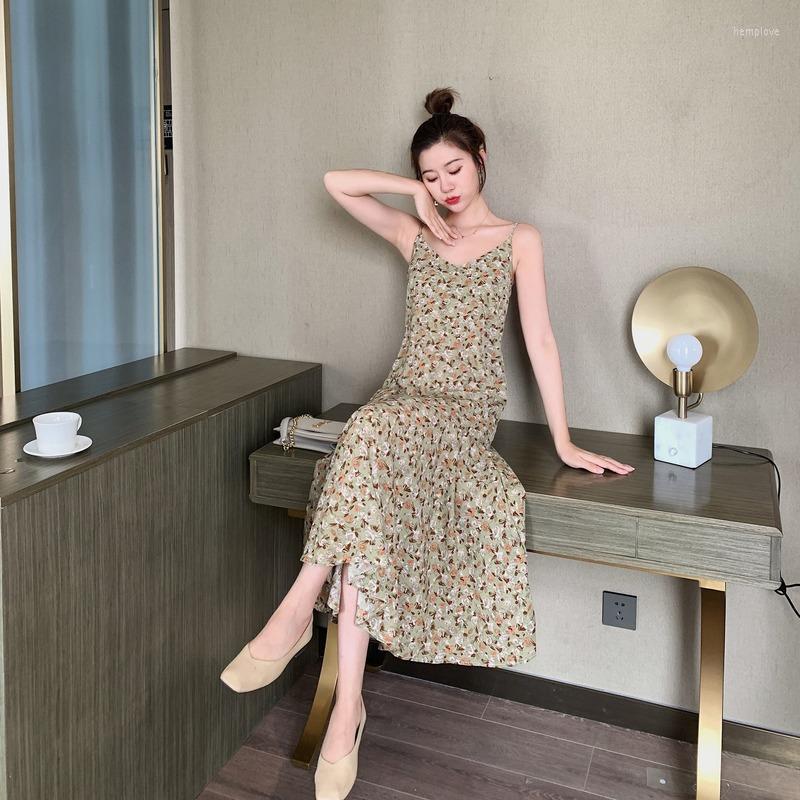 

Casual Dresses Maxi For Women Woman Dress Suspender Skirt Printing Spring And Summer Vestidos De Verano Mujer 2023 Vetement Femme, White