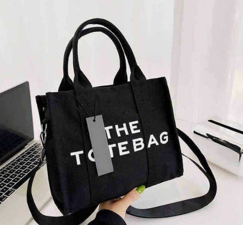 

Other Bags 2023Marc The Tote Bag Famous Designer Cool Practical Large Capacity Shoulder Handbag Women Great Coin Purse Crossbody Casual Square Canvas
