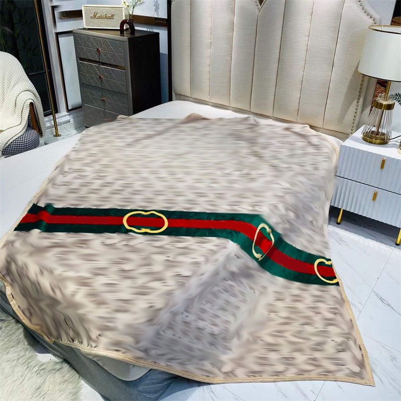 

Designer blanket flower wool throw blankets for bed aesthetic classic air delicate conditioning comforter soft office nap fleece checkered blankets warm JF004 C23