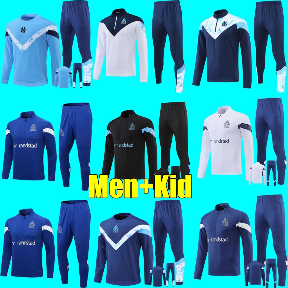 

22 23 Soccer jerseys GERSON Under milik maillot de foot PAYET GUENDOUZI man KIDS football shirt hommes enfants KONRAD Marseilles trascksuit suit CLAUSS ALEXIS, 10