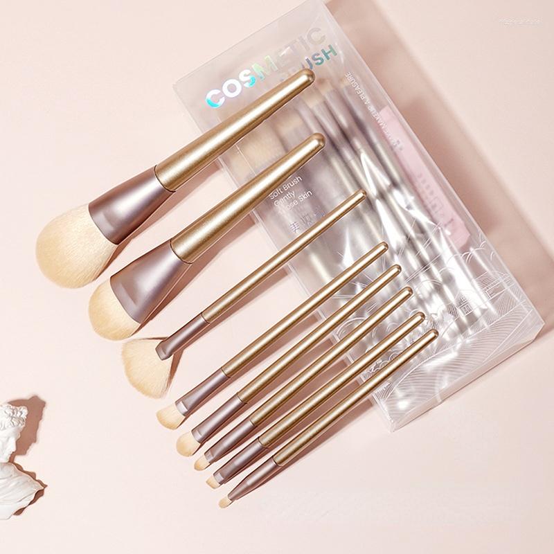 

Makeup Brushes Karsyngirl 8pcs Set High Quality Eyebrow Eyelash Powder Synthetic Foundation Cosmetics Beauty Tool