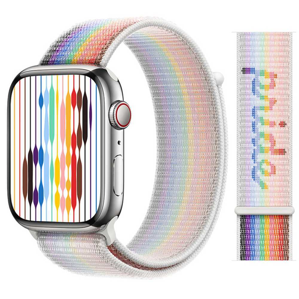 

Watch Bands Nylon Sport Strap for Apple watch band 45mm 41mm 40mm 44mm 42mm ultra 49mm correa brelet cessories iWatch series 7 6 SE 5 8 P230313