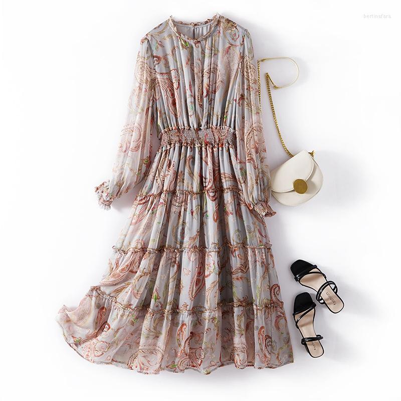 

Casual Dresses Summer Dress Women 2023 Fashion Elegant Maxi For Clothing Long Sleeve Slim Boho Vestidos De Mujer Zm, Mixed