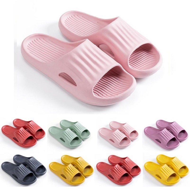 

summer slippers slides shoes men women sandal platform sneaker red black white blue yellow slide sandals trainer outdoor indoor slipper size, Color#4