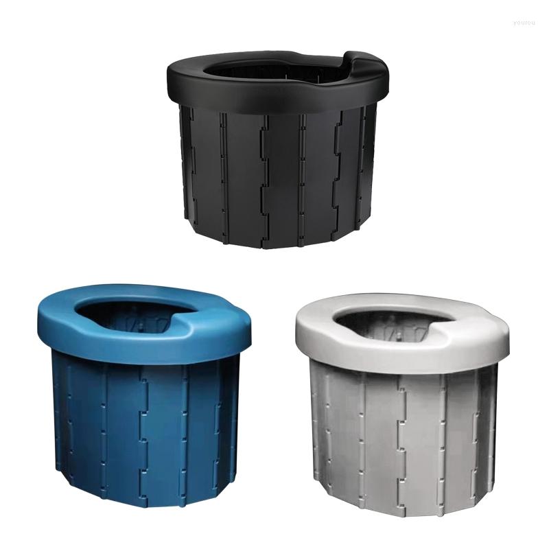 

Interior Accessories Portable Toilet For Camping Extra Large Travel Collapsible Car A70F