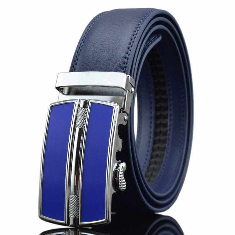 

Waist Chain Belts Buckles Men's Women's Many kinds of heat elimination belts men's leather belt automatic buckle pants belt straight, Lavender