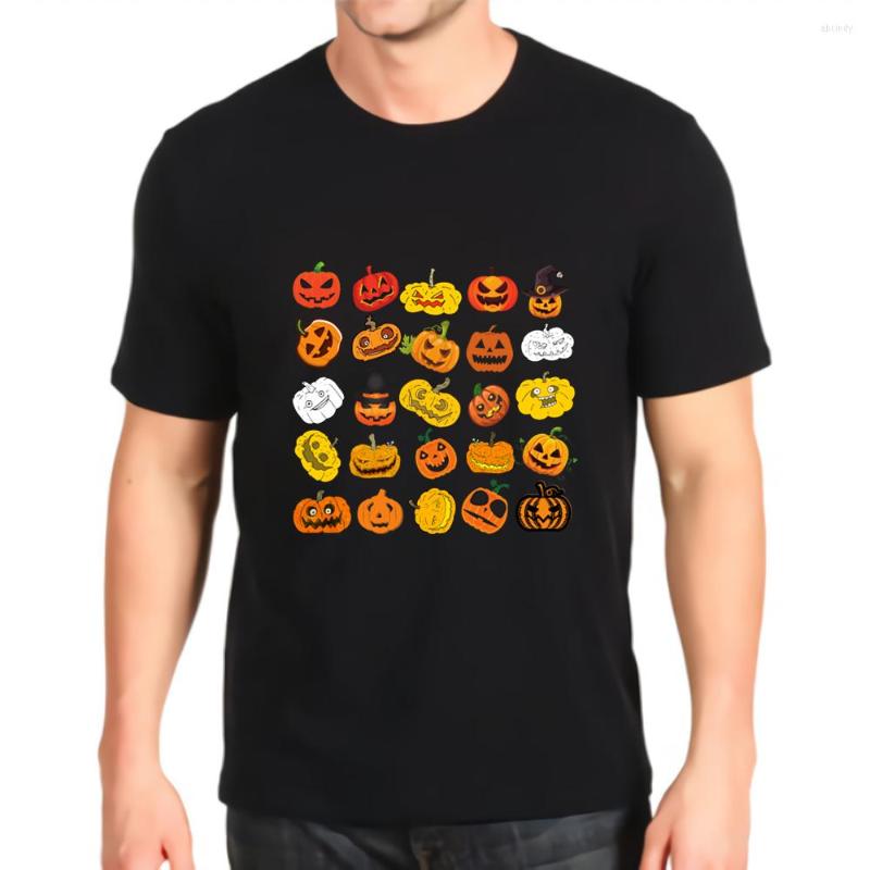 

Men' T Shirts Fashion Printed Tshirt Halloween Pumpkin Customization Tees Top Mens Loose, Yellow