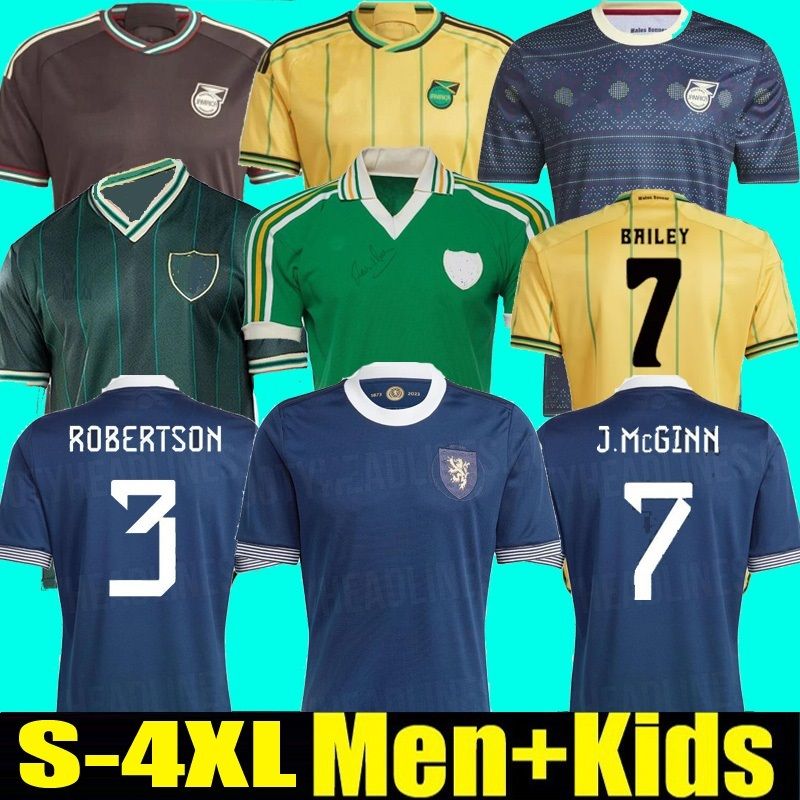 

2023 Ireland special edition Soccer Jerseys DOHERTY DUFFY Scotland 150TH Anniversary Jamaica home Away 22 23 Egan BRADY KEANE J. MCGINN Football shirt  4XL