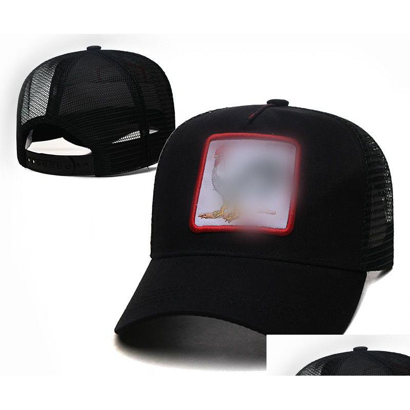 

Ball Caps 2023 Good Quality Snapback Hats Luxury Embroidered High Baseball Cap Men Golf Designer Fashion Women Style Animal Hat Drop Dh7Lv