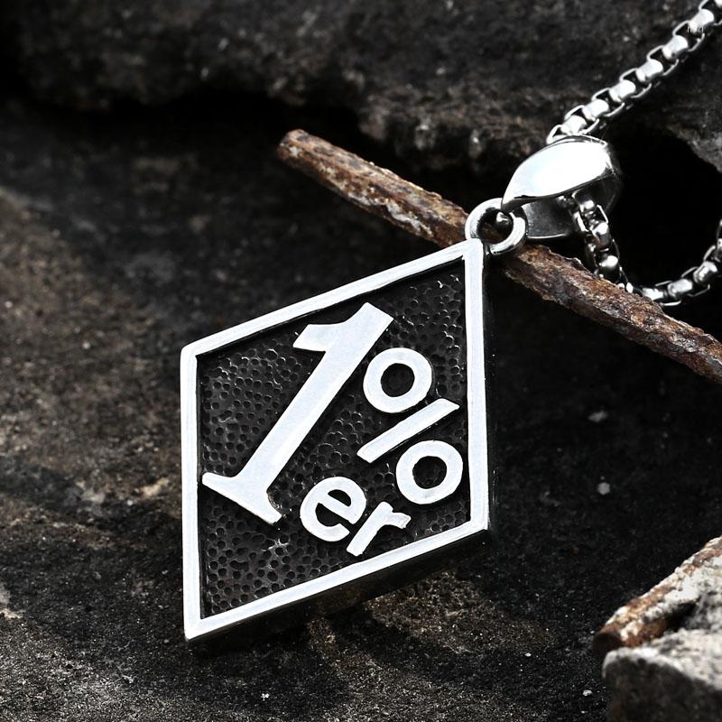 

Pendant Necklaces Beier Stainless Steel 1% Battery Chain Necklace Men Jewelry BP8-091