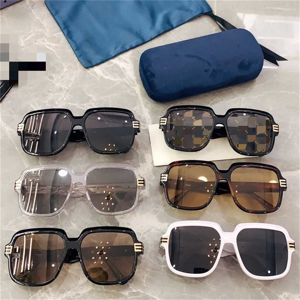 

Sunglasses 2023 new Wind square ins tide big frame star net red anti ultraviolet sunglasses GG0979S