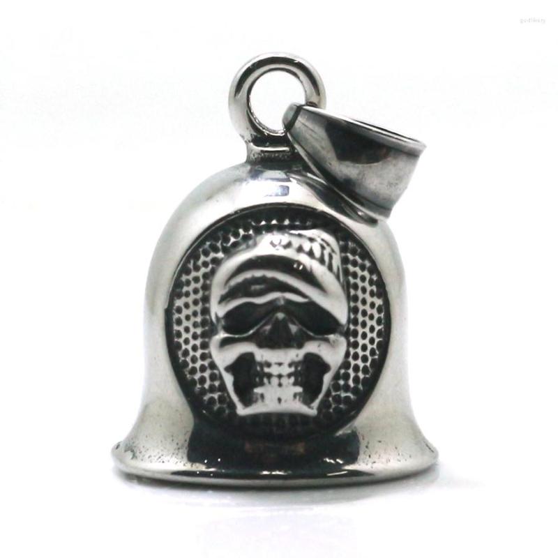 

Pendant Necklaces 316L Stainlesss Steel Cool Punk Gothic Biker Bell