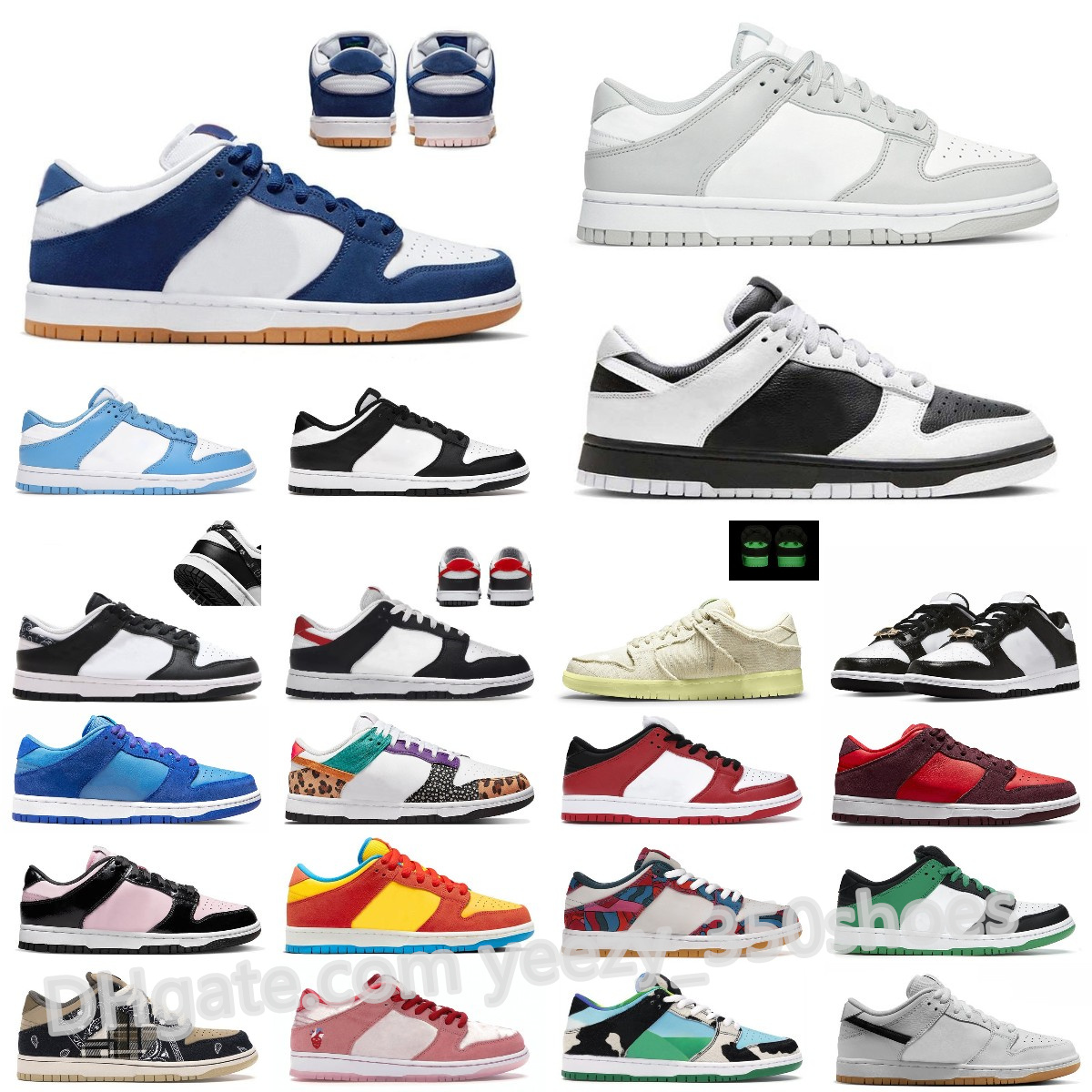 

Designer Sb Low Mens Women Running Shoes Skate Retro Chunky Grey Blue Raspberry Unc Reverse Panda Black White Gum Dodgers Mummy Dunksb Dunks Casual Trainers Sneakers, S1028