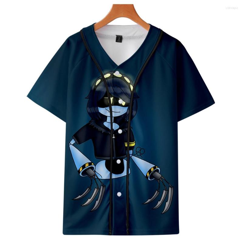 

Men's T Shirts 3D Print Murder Drones Thin Baseball Uniform Hip-Hop Clothes Harajuku Polyester Tee Unique Tops