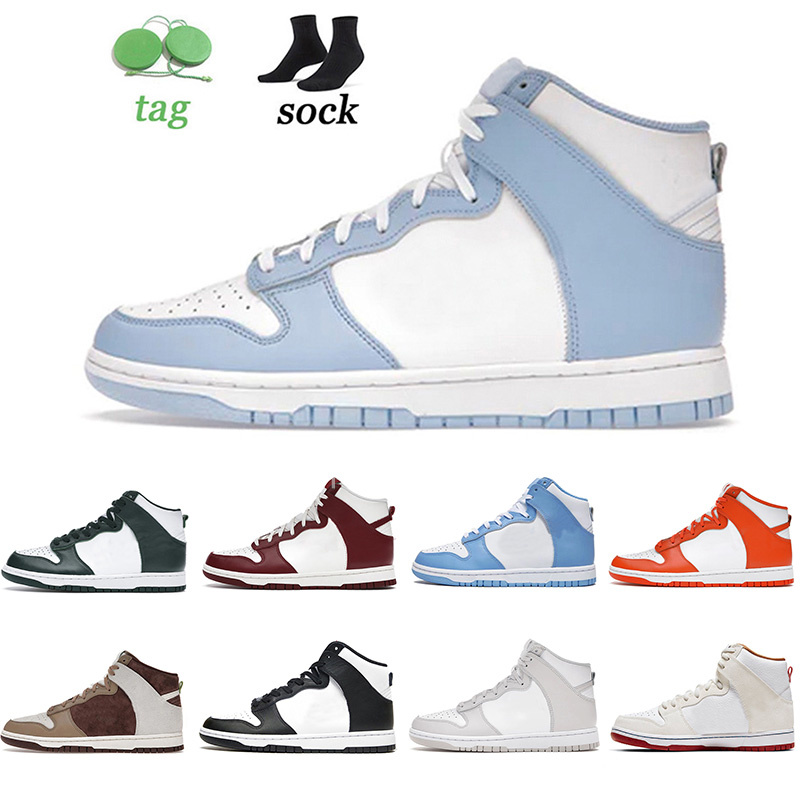 

Running Shoes Black White Panda Syracuse Blue Paisley SB Reverse UNC Rose Whisper Pink Grey Fog Mens Womens Sports Sneaker TO Size 46 47 48 Trainers B1, Color 14 36-40